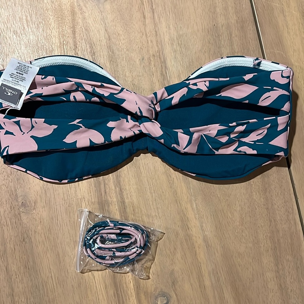 O’Neill bandeau swim top